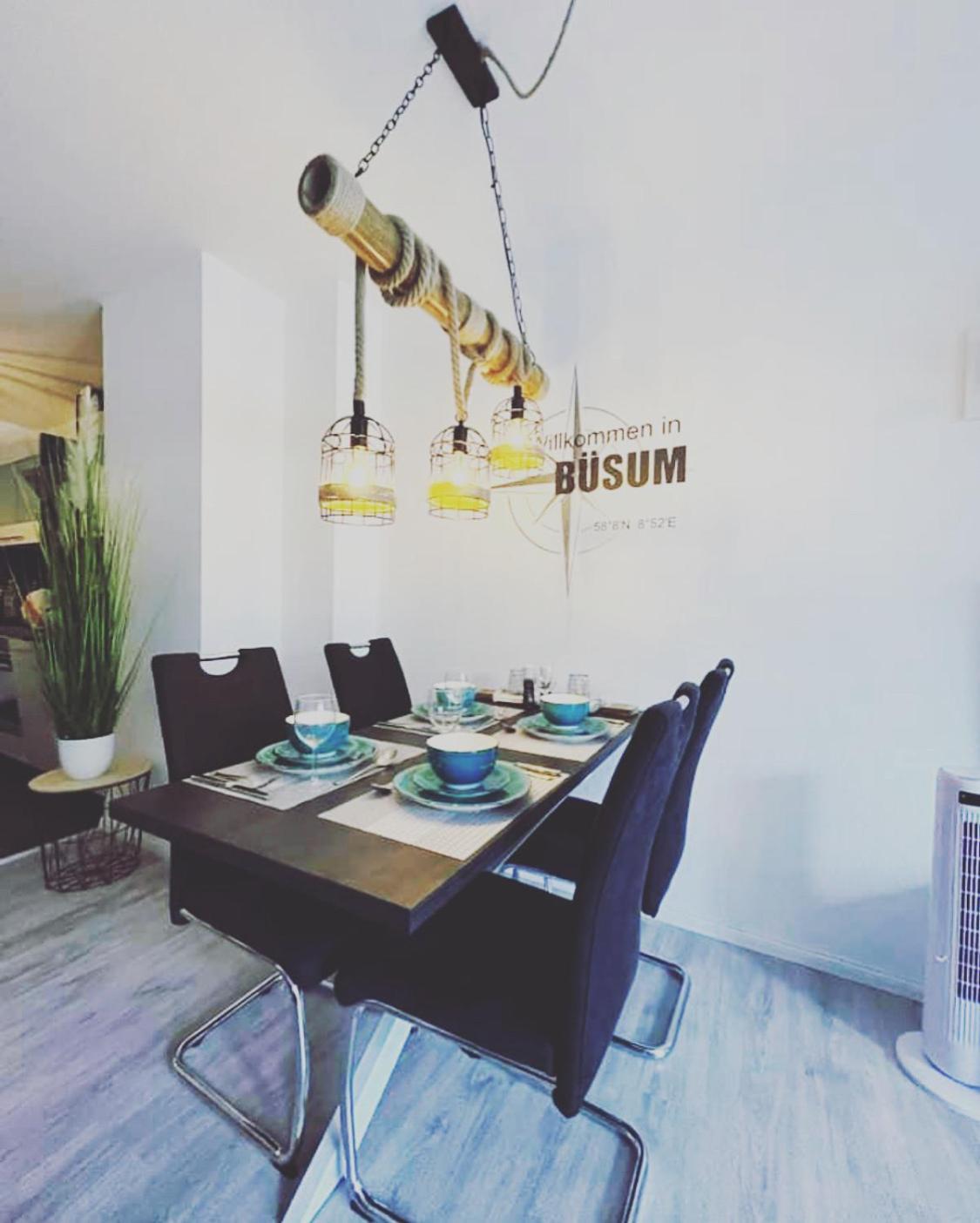 Ferienwohnung Watt Un Leev In Direkter Strand & Citynaehe Von Buesum Exterior foto