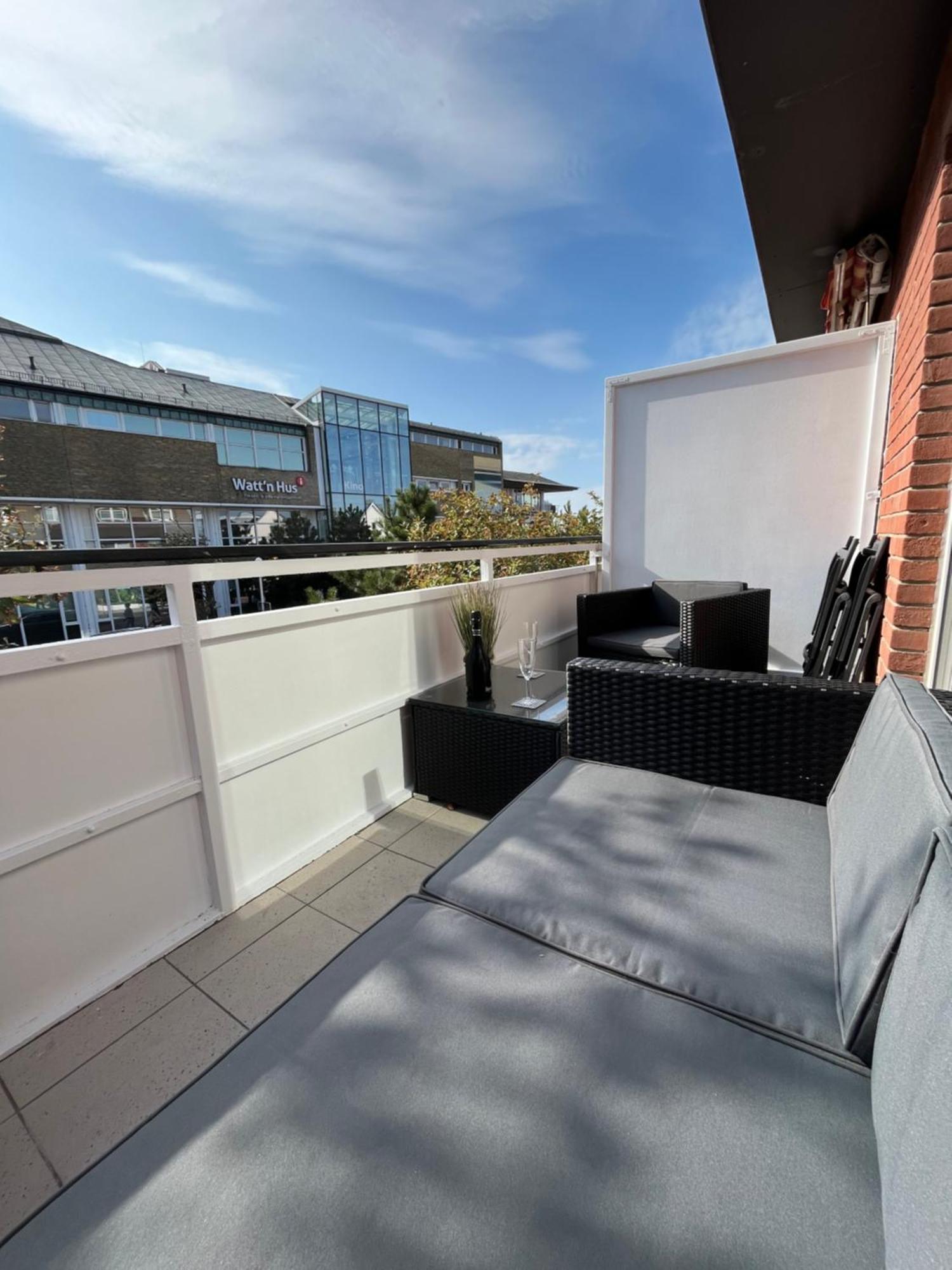 Ferienwohnung Watt Un Leev In Direkter Strand & Citynaehe Von Buesum Exterior foto